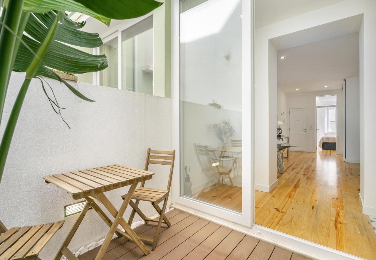 Whome Chic 1-Bed W/ Patio Perfect To Explore Lisboa Extérieur photo